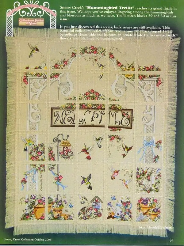 

Cross stitch Kit 14CT 18CT 25CT Canvas Cross Stitch DIY Embroidery Se Threads hummingbird in the blanket puzzle garden 100-118