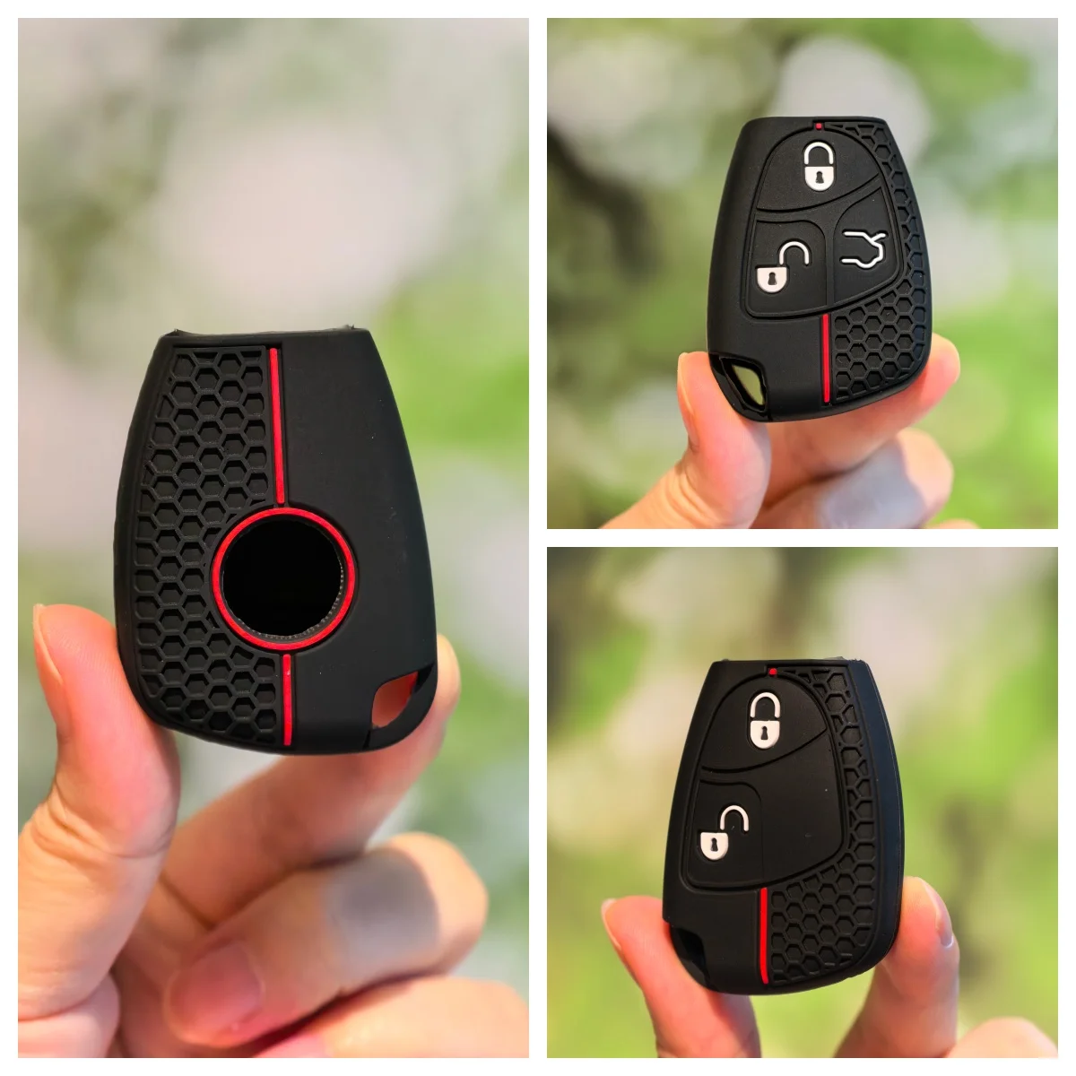 

Silicone Car key cover Case For Mercedes Benz C B E Class W203 W211 W204 YU BN CLS CLK