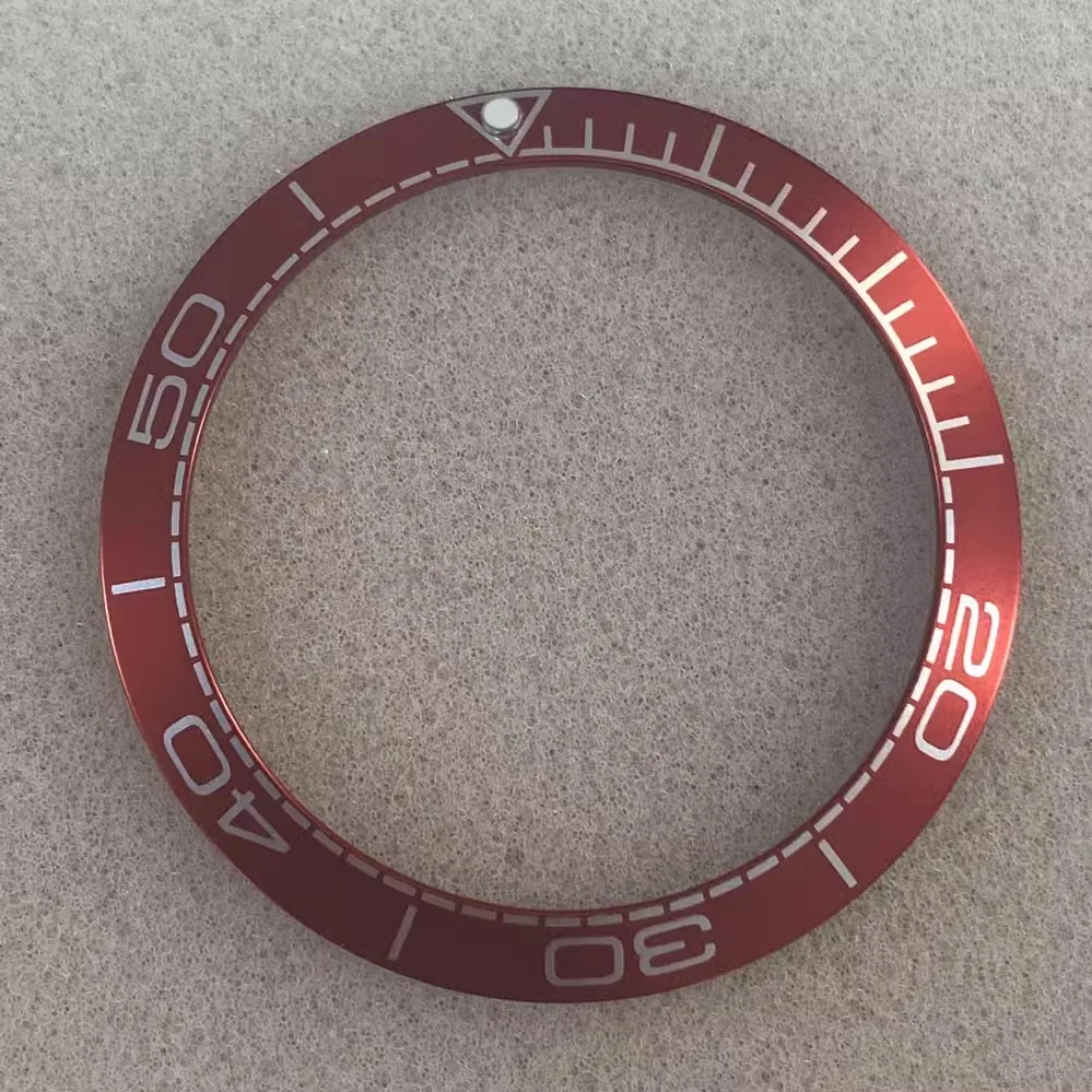 MAGNESIUM ALUMINUM/CERAMIC RIM GMT/SUB OUTER DIAMETER 38MM, INNER DIAMETER 30.5MM SUITABLE FOR SUB CASES IN THE STORE 40MM