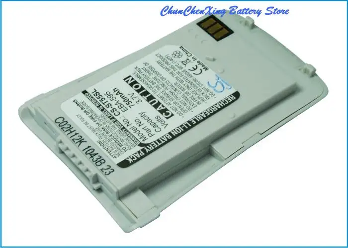 Batería de 750mAh EBA-595, L36880-N6851-A300, N6851-A300, V30145-K1310-X268-1, para Siemens ST50, ST55, ST60 (plata)