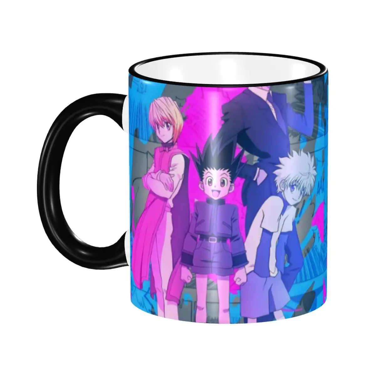 Personalisierte H-Hunters X Kaffeetassen DIY Japan Anime Cartoon Keramik Milchtee-Becher