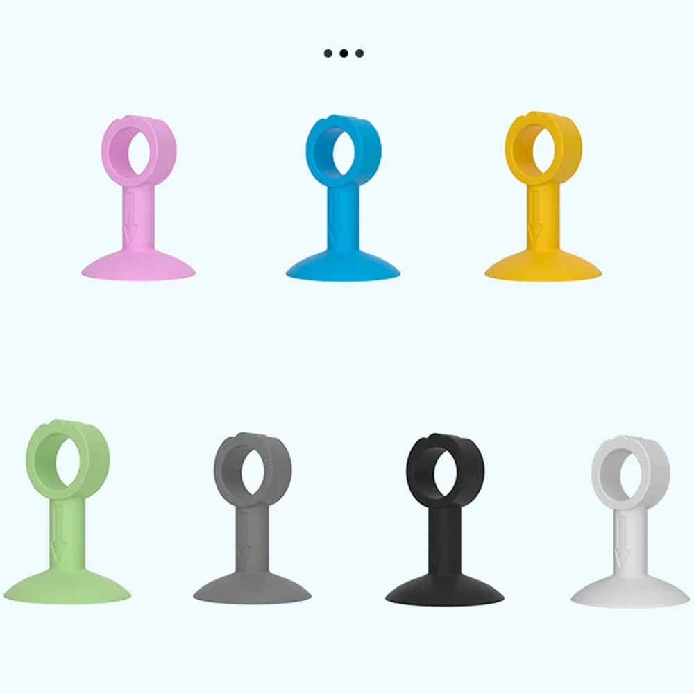 

Silicone Anti-Collision Door Stopper Suction Cup Type Door Handle Cover Silence Protection Pad Wall Protection Doorknob Bumper
