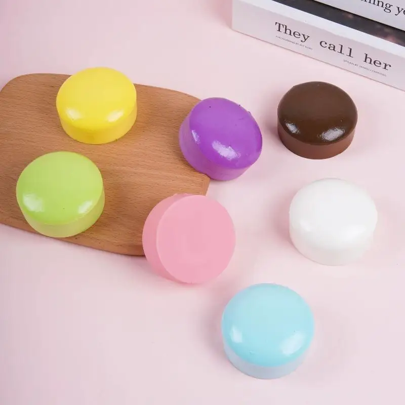 New Taba  Yogurt Cake Bread Squeeze Toy Soft Stress Relief Slow Rising Sensory Fidget Toys For Kids Adults Relaxing Gifts