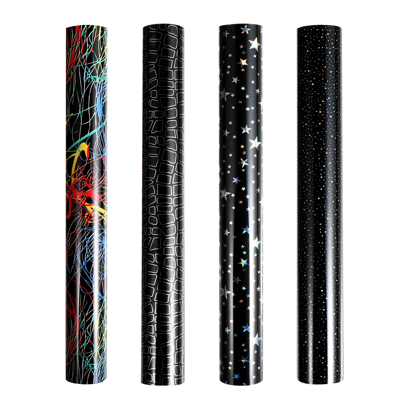 4 Sheets Transfer Film Heat Membrane Clothing Apparel Iron PU DIY HTV Press Paper Lettering