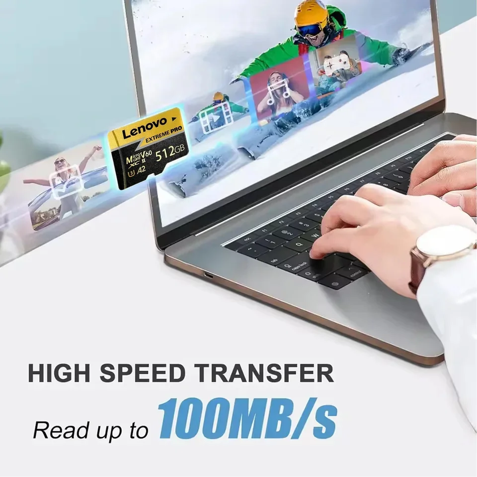 Lenovo SD Memory Card 128GB Class 10 High Speed Micro TF SD Card 512GB For Nintendo Switch PC Smart Phone SD Card 128GB 256GB