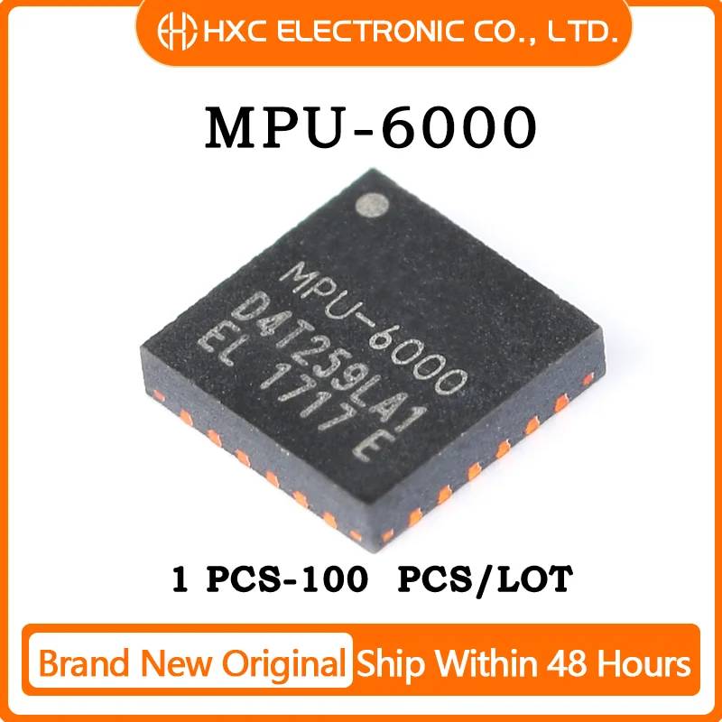 

5PCS/10PCS/50PCS/100PCS New Original IC MPU-6000 MPU6000 QFN24