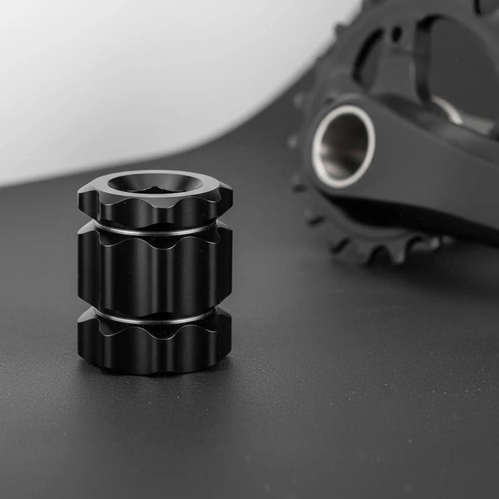 Crank Sleeve Wrench Precision Anodized Crank Cover Puller Bike Tool Set Piece for Bicycle Maintenance and Travel Kits