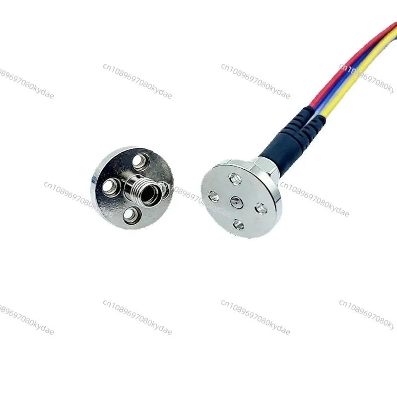 SMA905 Fiber Optic Connector Base M2 Fixing Screw Circular Mount Seat For Optical Fiber Experimental Equipment