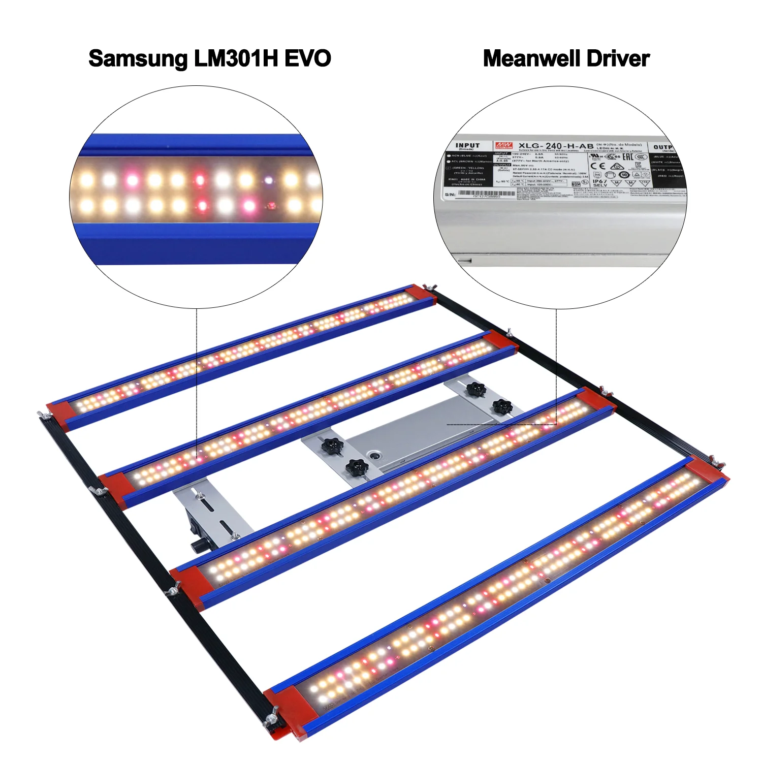 Imagem -05 - Recente Fitolamp Quantum 240w 320w 480 600w Sam-sung Lm301h Evo v5 Led Cresce Barra de Luz Ligar Desligar Crescer Tenda Kit Completo 2023 Mais