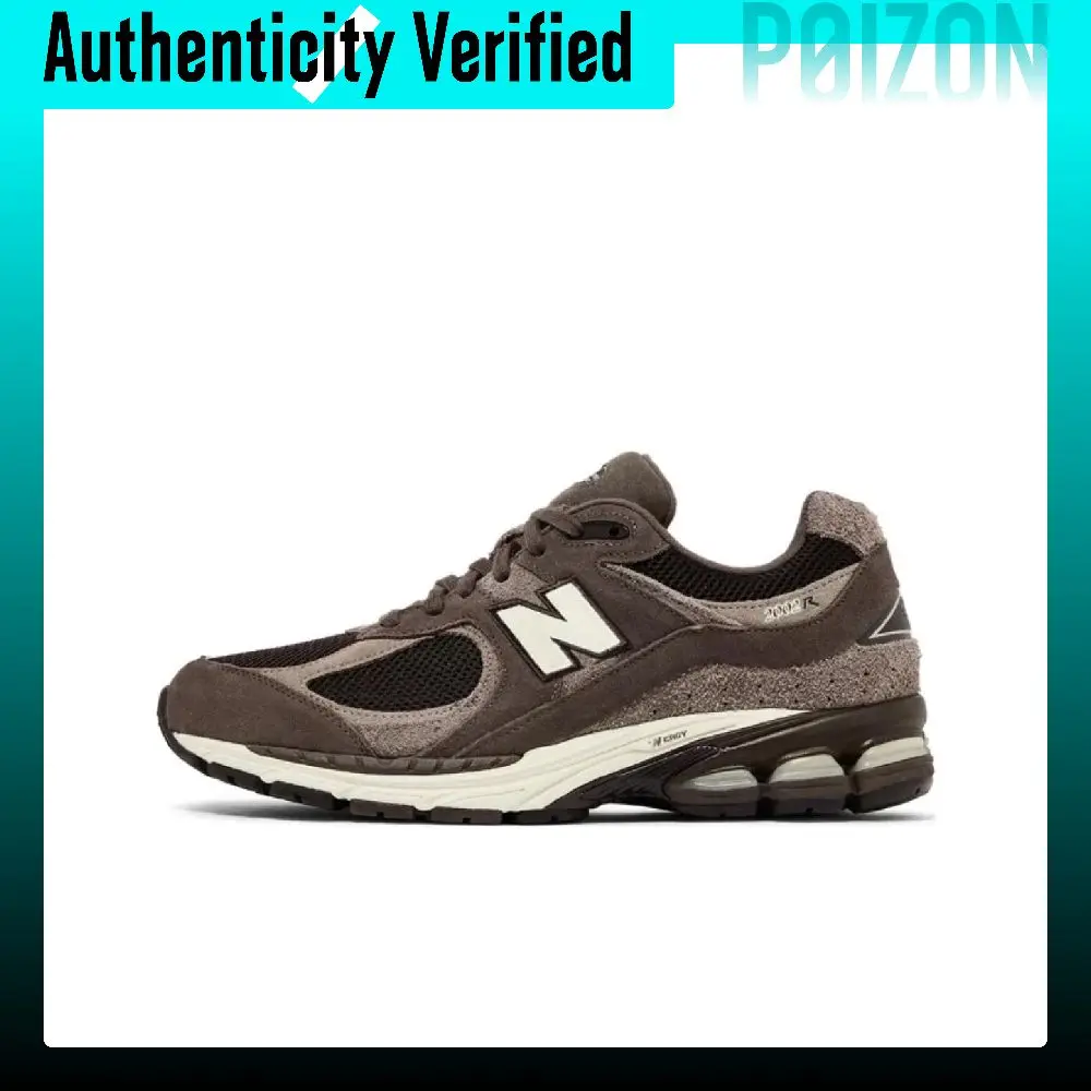 SHOE PALACE x New Balance NB 2002R Abrasion Resistant Abrasion Resistant Low top Casual Running Shoes Men's Brown White M2002RGM