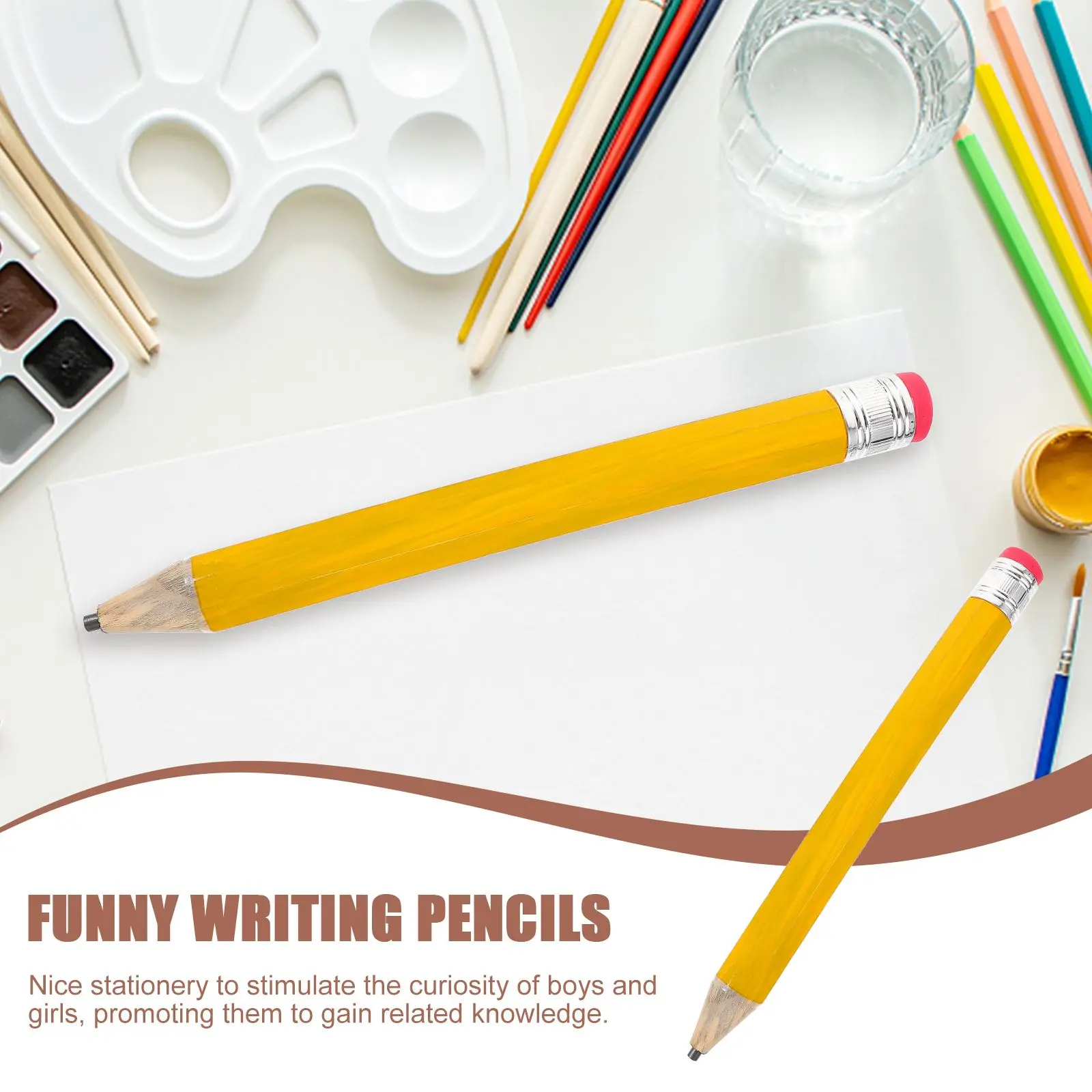 

School Supplies Pencil Child Colored Pencils for Kids Small Case Pvc Film Wooden