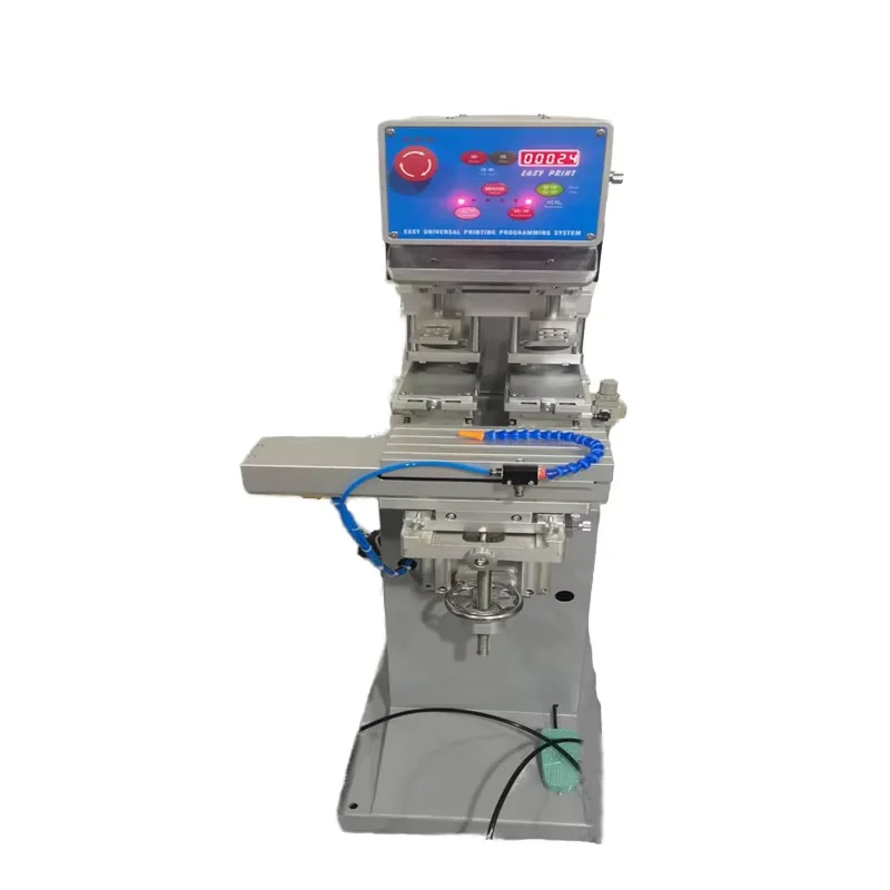 

Automatic Toy Pad Printing Machine for ContactLen ses Two-Color Shuttle Pad Printer Semi-Automatic with Multicolor Plate Type