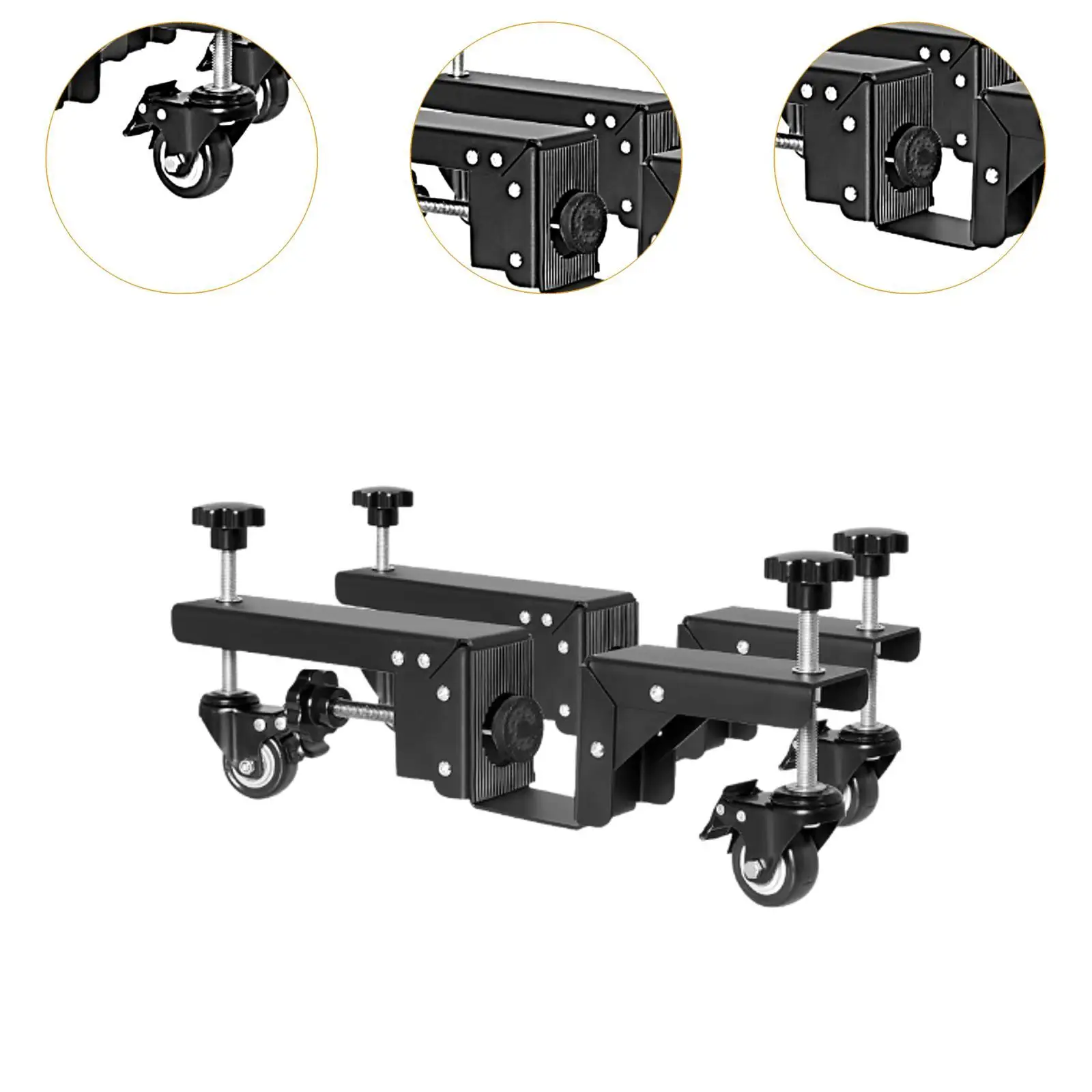 Kit di installazione per porte pesanti in rotolo di carrello sollevatore per porte da tavolo