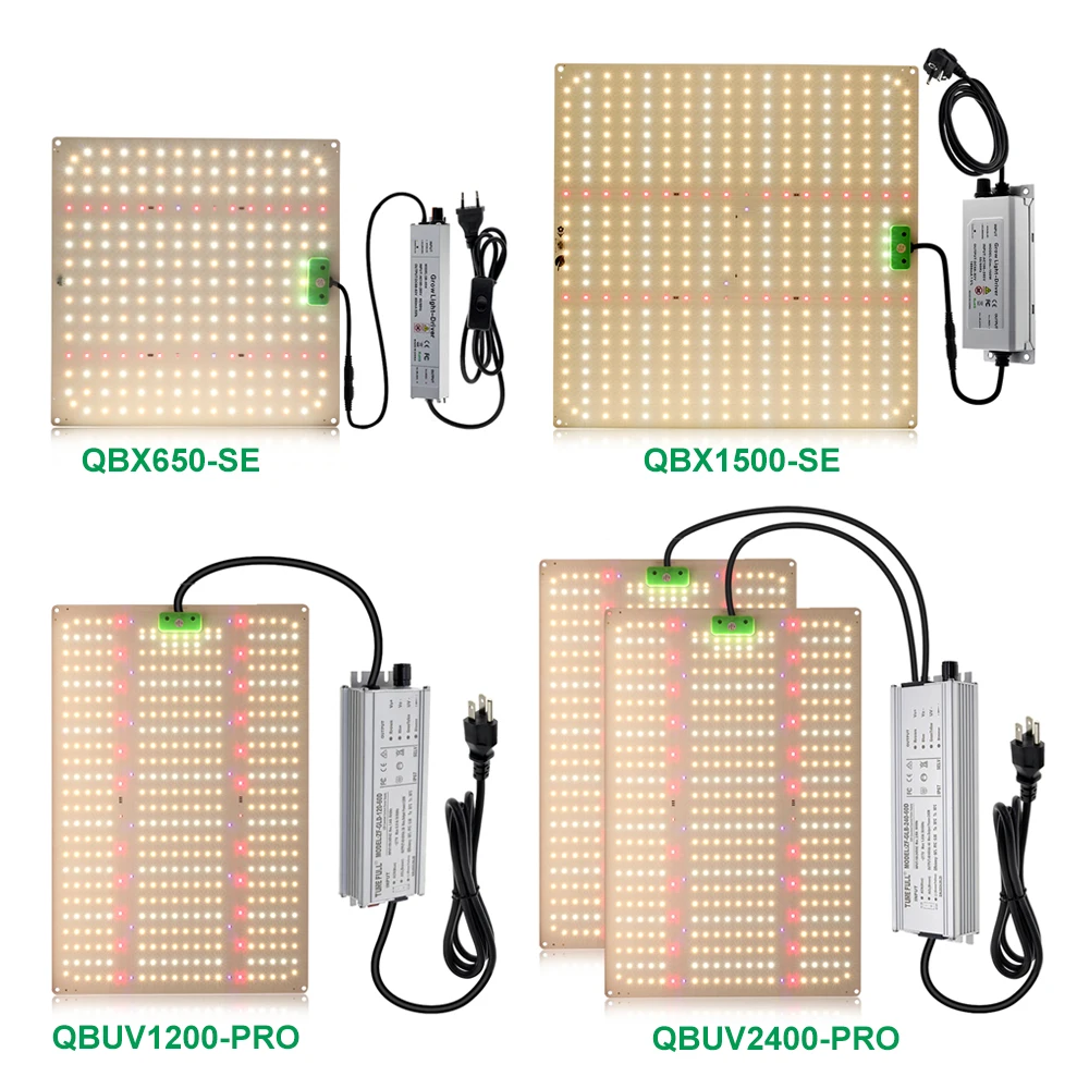 Vollspektrum-Licht 65W 120W 240W LM281B 3000K 5000K 660nm 730nm 395nm Hochleistungs-PPFD Sonnenähnliche Quantum-Wachstumslampe für VEG- und Blütenwachstum