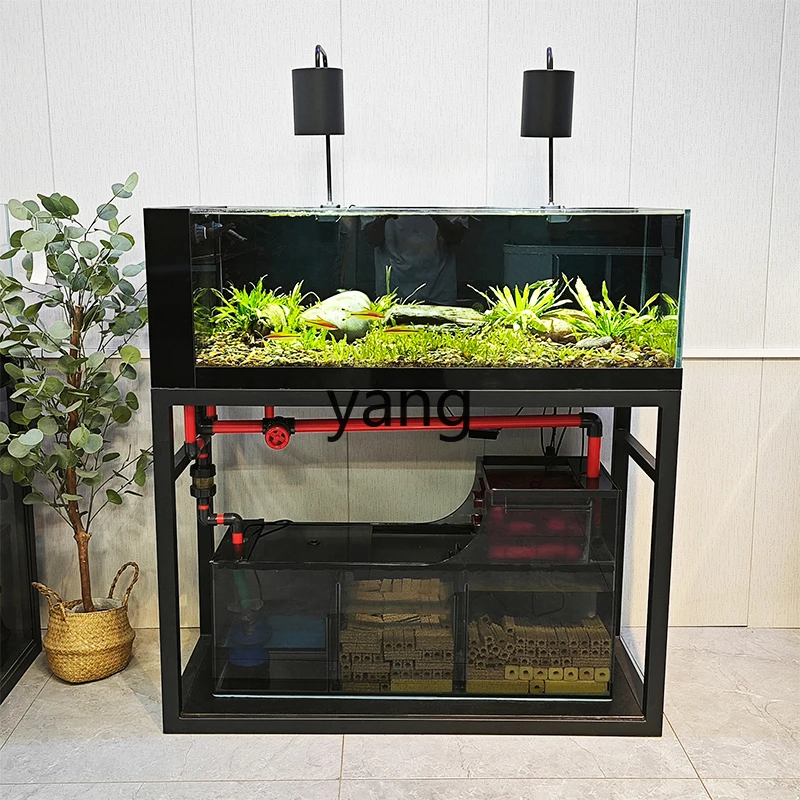 

LTT stream tank integrated bottom filter native ecological ultra-white tank industrial windshield tank