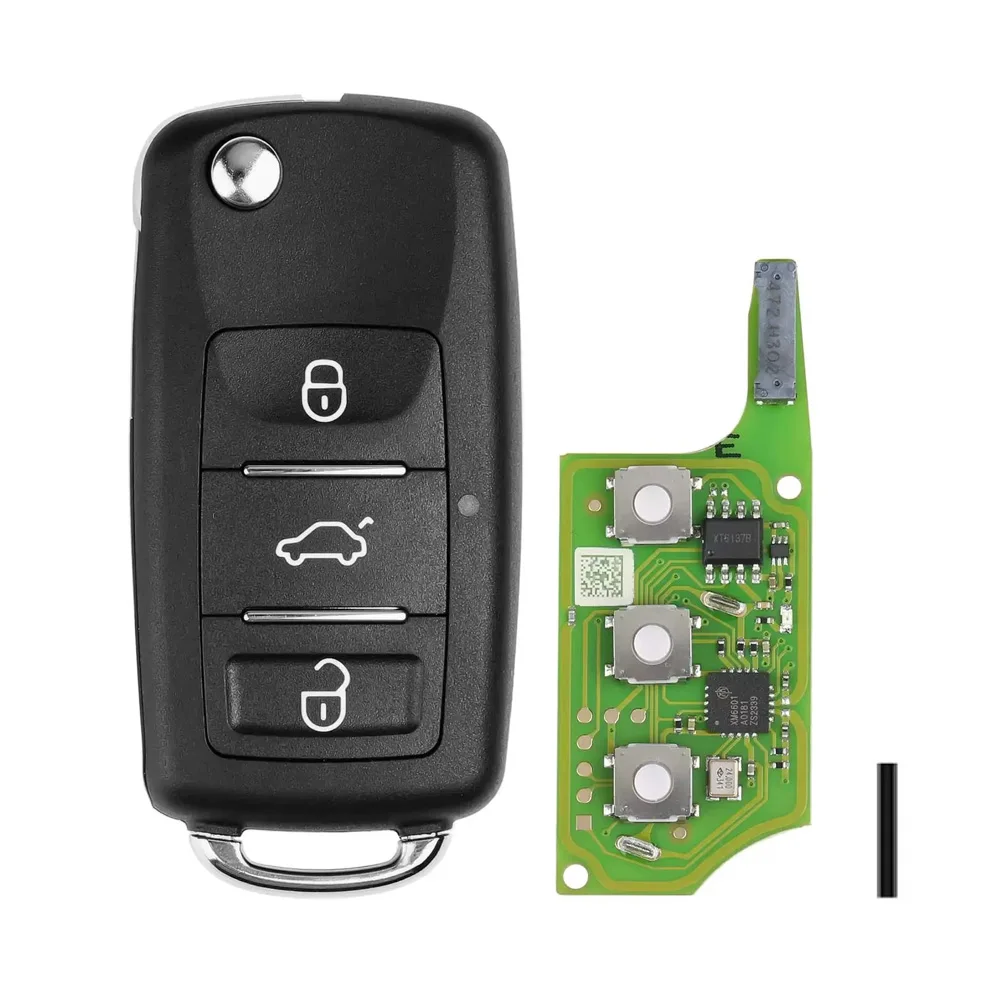 1PCS Xhorse XEB510EN B5 Universal Super Remote For Volkswagen Type Super Remote Key with XT27B Super Chip