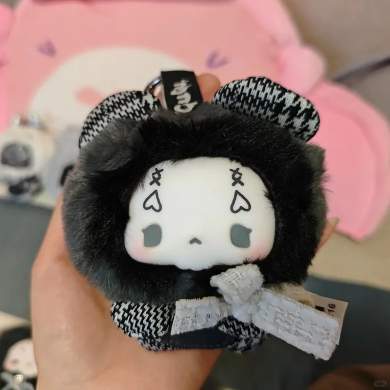 Gugu Grey-Tone Concerto Series Blind Box Kawaii Plush Pendants Mystery Box Cute Vinyl Face Keychain Dolls Surprise Bag Gift Toy