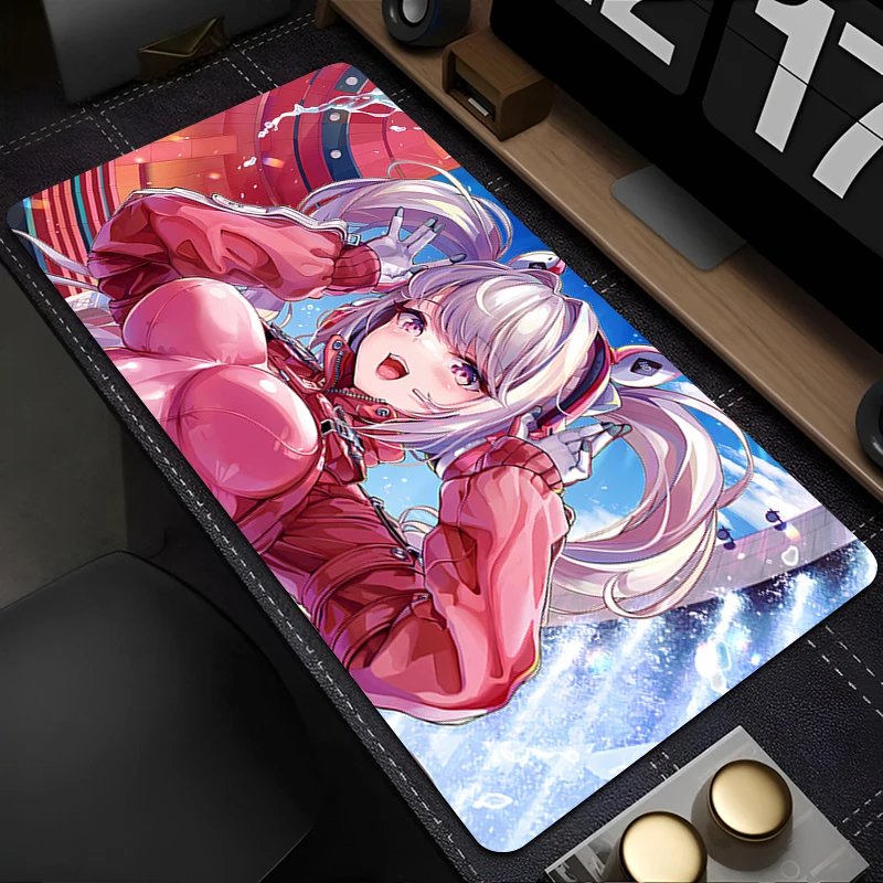 

Mouse Pad PC Accessories Keyboard Pad Office Desk Mat Anti Slip Cartoon HD Mousepad Rubber Tablet Pad Gaming NIKKE Extended Pad