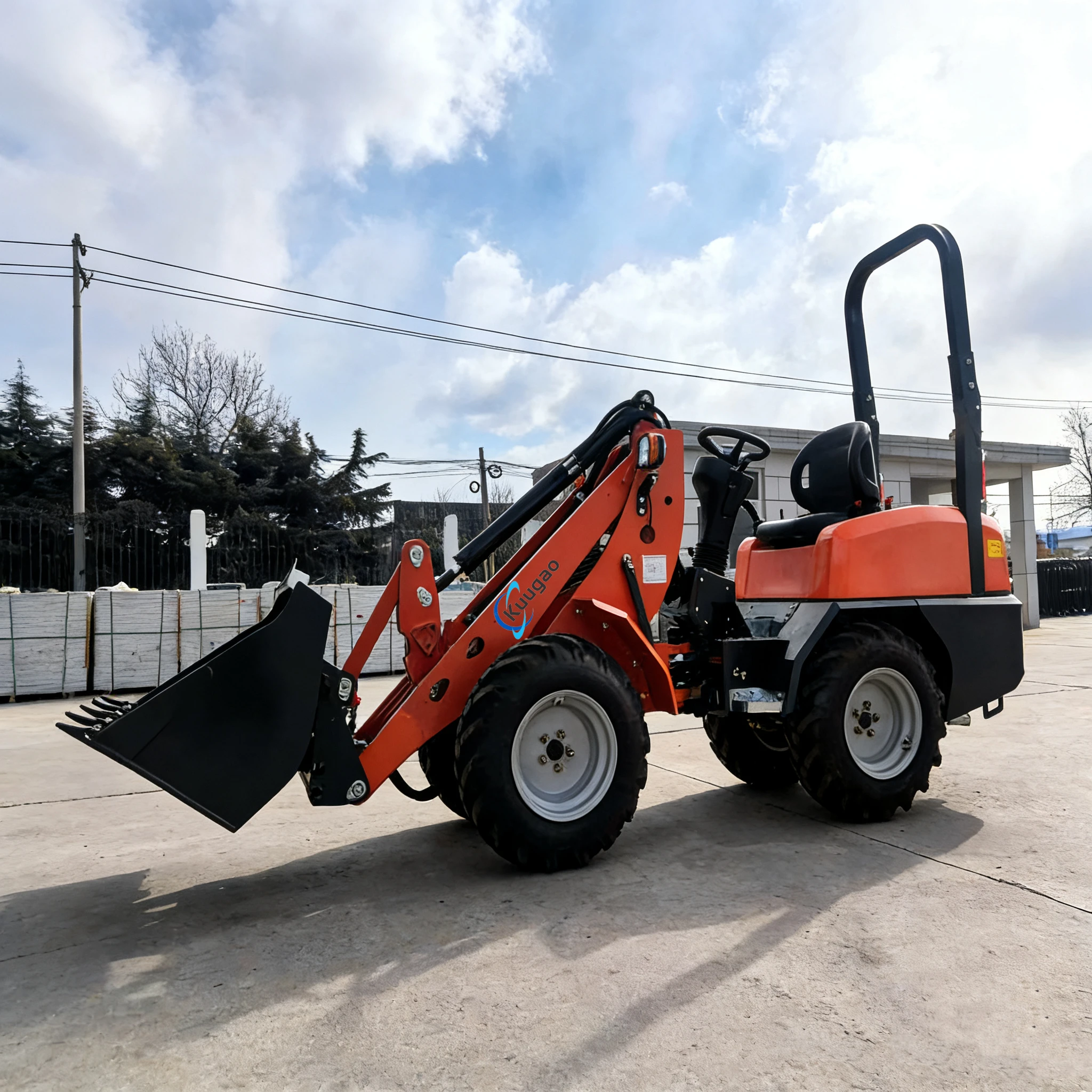 

Малогабаритный колесный погрузчик Kubota с дизельным двигателем, 4WD, для строительных работ, сертифицированный для работы на бездорожье, оптовая продажа, с возможностью индивидуальной настройки, хит продаж
