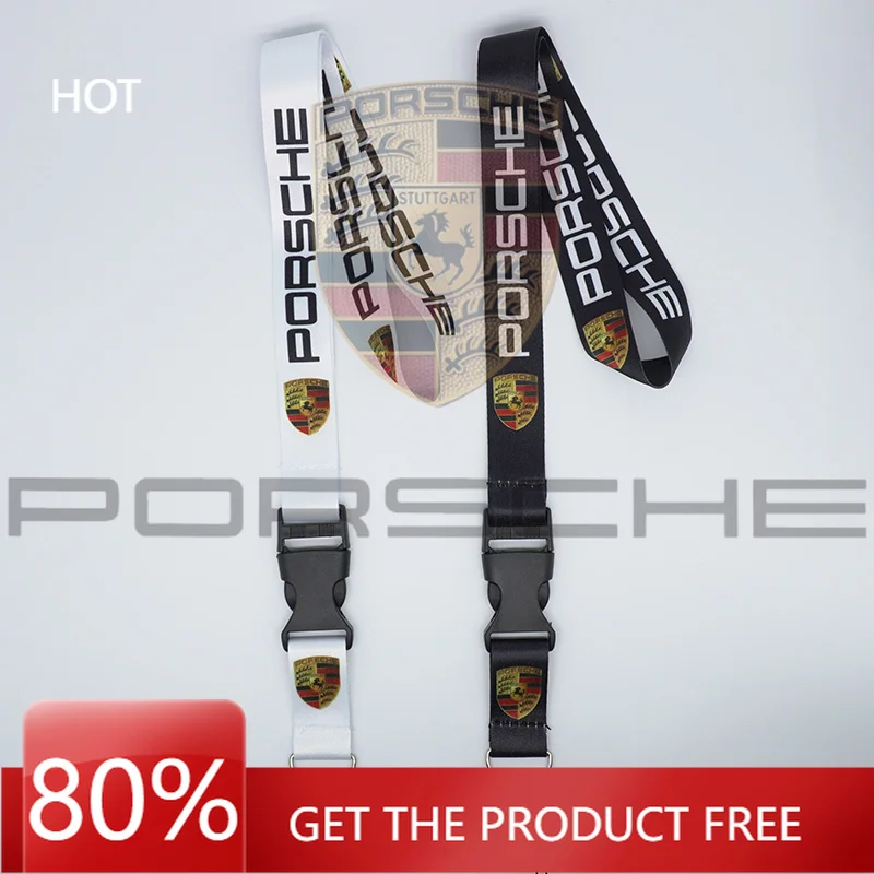 

Для Porsche Cayenne, Macan, Panamera, 918, 911, Taycan, Boxster, Cayman, 918Pajun: нейлоновый шнурок для ключей