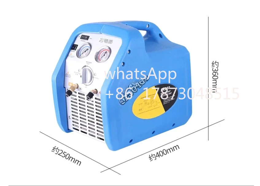 Air-conditioning refrigerator refrigerant automatic recovery machine double-cylinder refrigerant pumping fluorine refrigerator