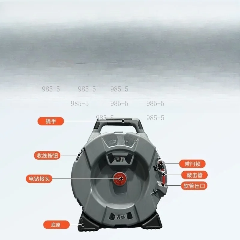 Pipe Inner Wall Cleaning and dredging machine 1 pcs K9-102/204
