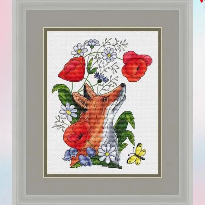 999-Kreuzstich-Set, Sets für Stickereien, Kreuzstich, Kreuzstich, komplettes Kit, Stich-Kreuzstich-Set, Nadel, Kunst und Handwerk, DIY