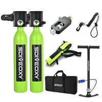 0.5L Mini Scuba Tank Dive Diving Equipment Underwater Breath Device Cylinder Oxygen 5-10 Minutes