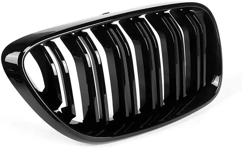 E46 Gloss Black Grille Carbon Fiber Car  2013-2019 Grill For Bmw E60 Front Bumper