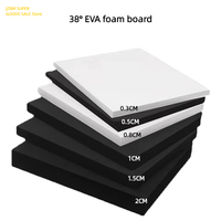 1pc 3/5/8/10/15/20mm Thickness EVA Foam Sheet Sound Absorption And Sound Insulation Diy Foaming Process Model Making Material