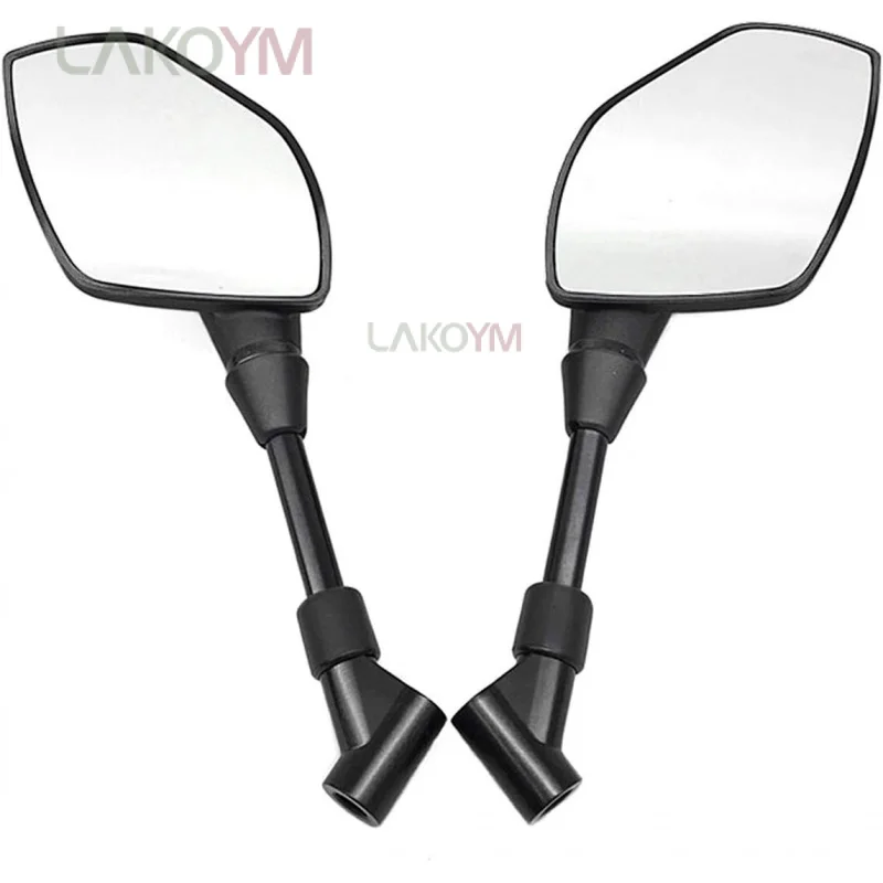 Motorcycle Accessories 10mm Motorcycle Rearview Mirror Motorbike Side Mirror for Yamaha Fz8 Fz6 Xmax300 for Honda Hornet Cb600f