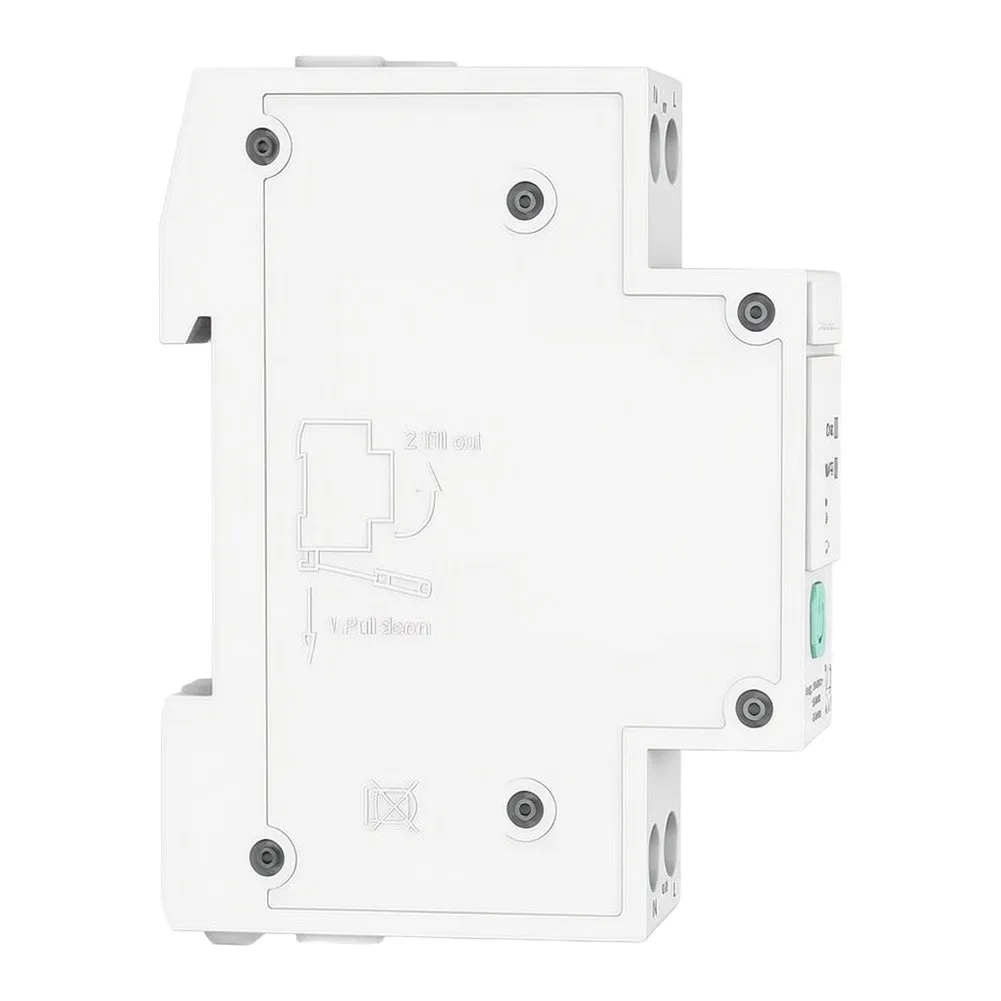 32A For Zigbee 3.0 Rail Switch Compatible with Multiple for Smart Home Platforms for Scheduling Remote and Monitoring