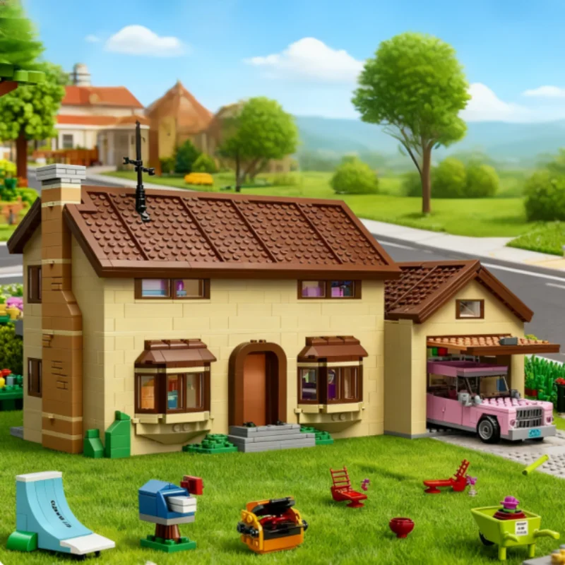 Nieuwe Street View Serie 2527 stks familie Big House 71006 model bouwstenen Puzzel huis Montage speelgoed Kerst Verjaardagscadeautjes