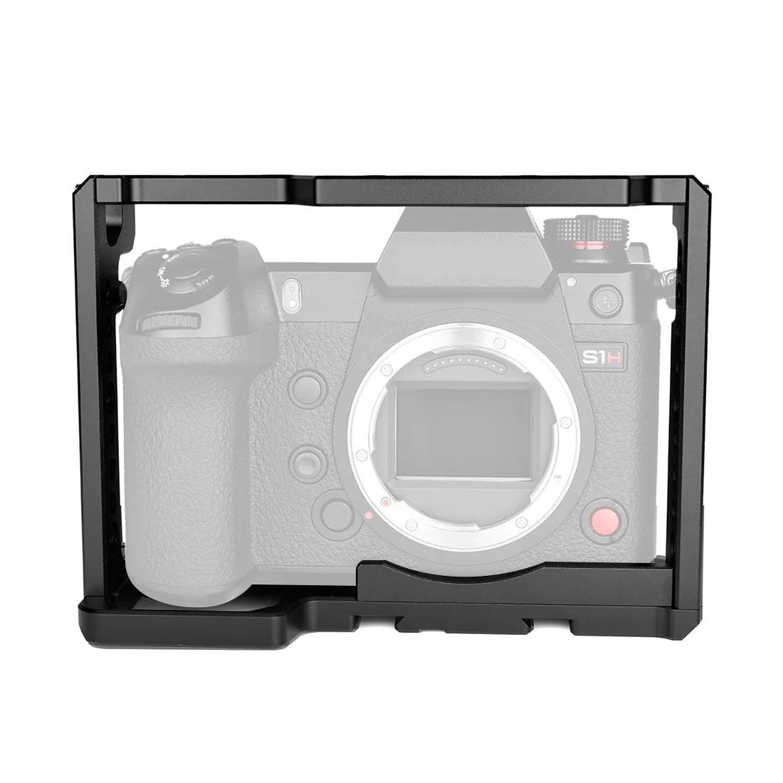 Kamerakäfig-Rig-Schutz für Panasonic Lumix DC-S1 S1 S1R S1H / Lumix S5 Kaltschuhhalterung für Mikrofon-Lichtverlängerungshalter-Set – Detail 9