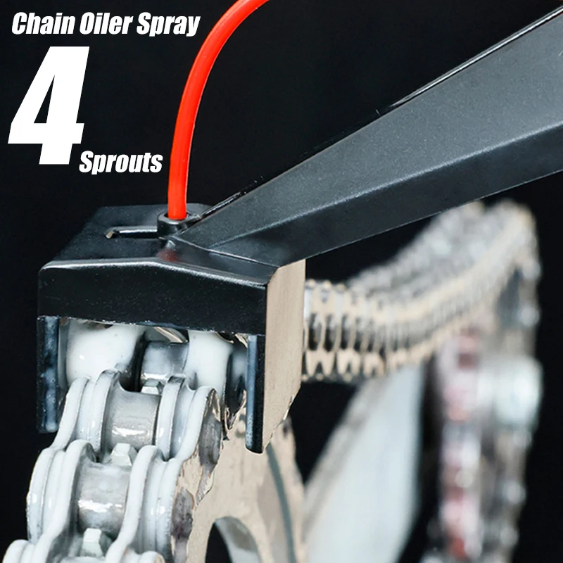 Motorrad Kette Öler Spray Getriebe Chain-Free Kette Wachs Reiniger Befestigung Schmieröler Werkzeug Motorrad Pflege Wartung Werkzeuge