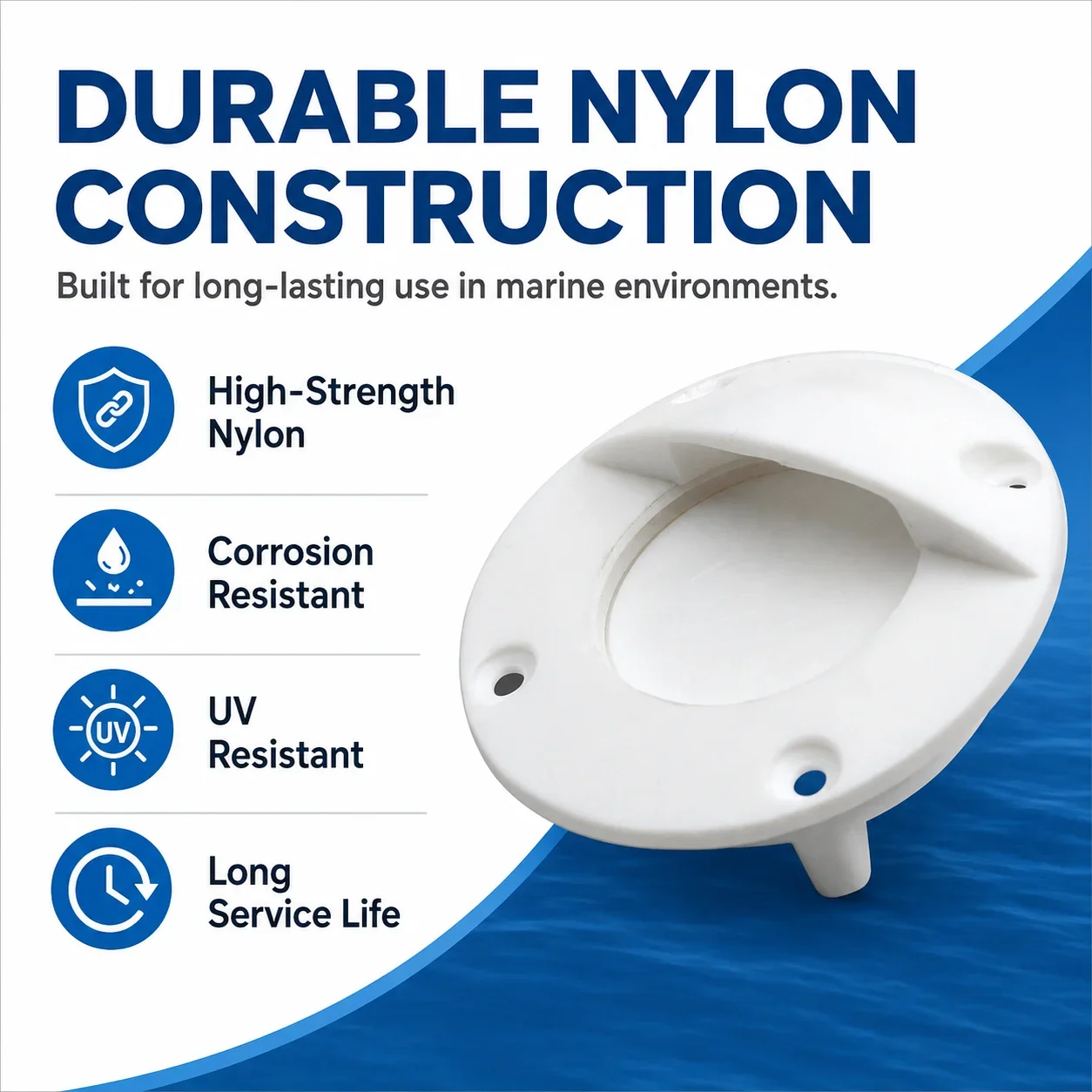 Marine Transom Drain Valve Kit with Removable Plug for Stern Board Water Release on Inflatable Boats Dinghies Kayaks and Rafts