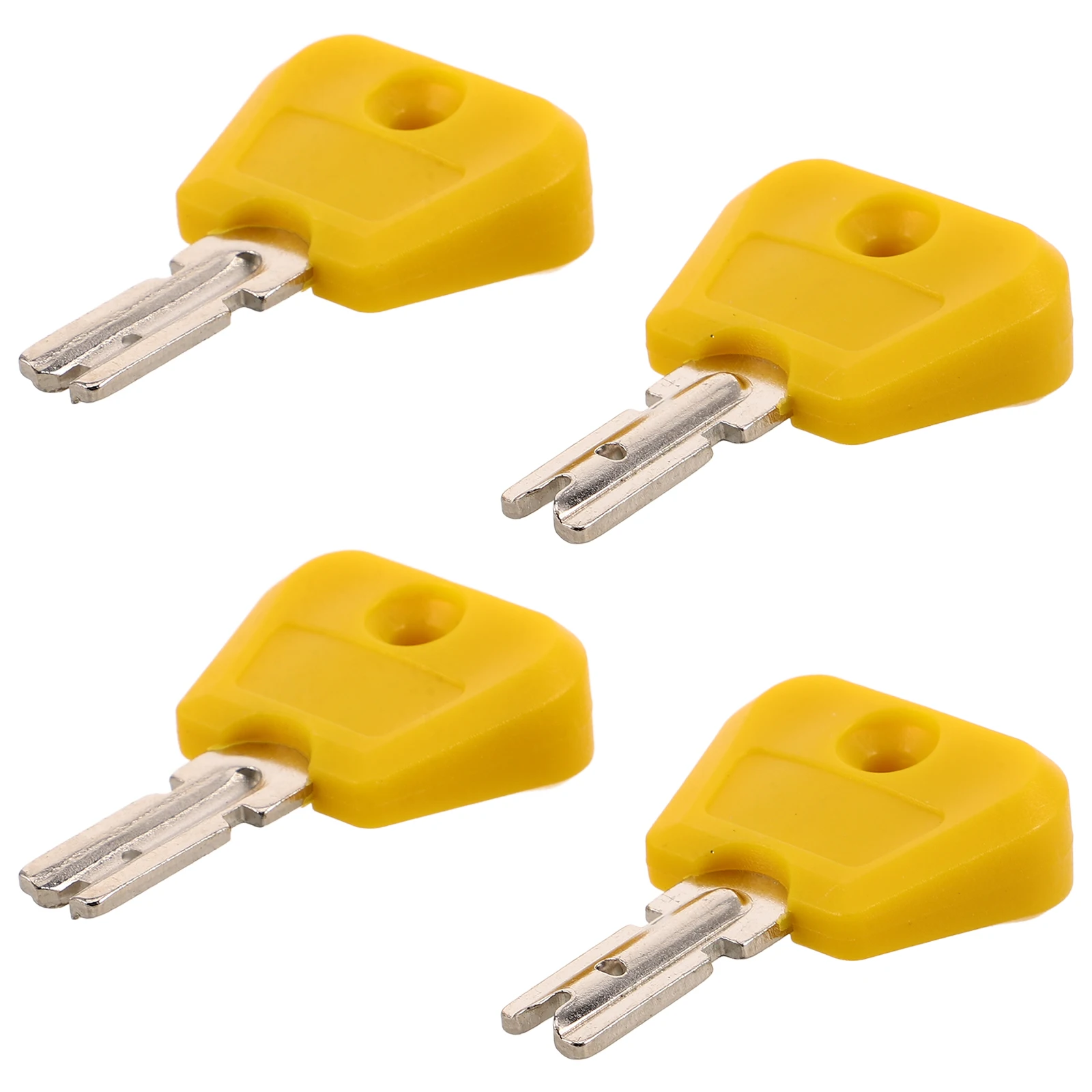 

4pcs Forklift Key Replacement Durable Metal Ignition for 379902 2035830 1492154 236865 Electric Forklift Truck Switch