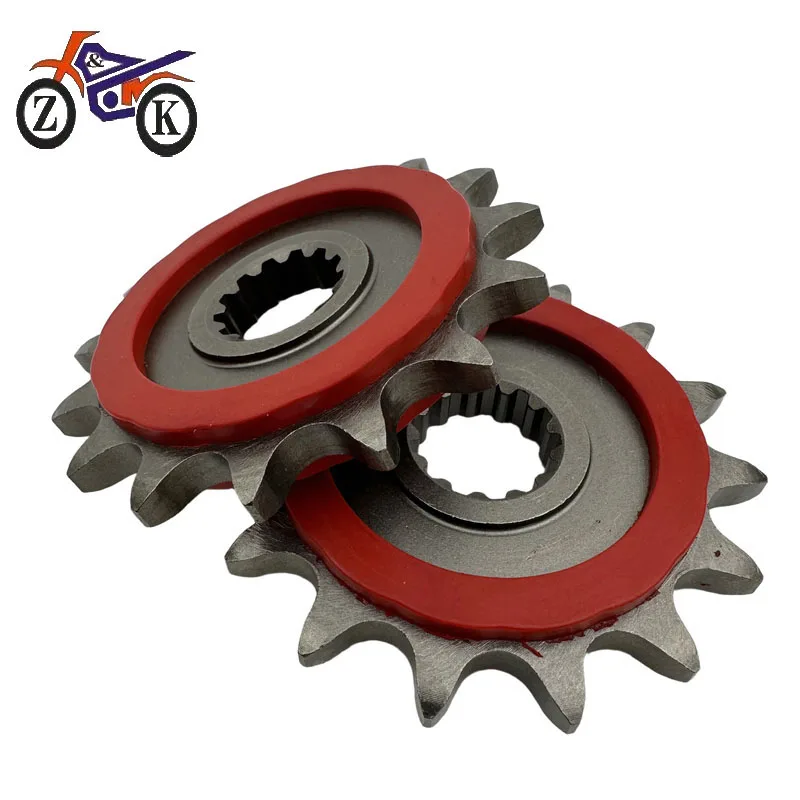 1PCS 15T Motorcycle Front Sprocket For Zontes 310x T310 T350 ZT310