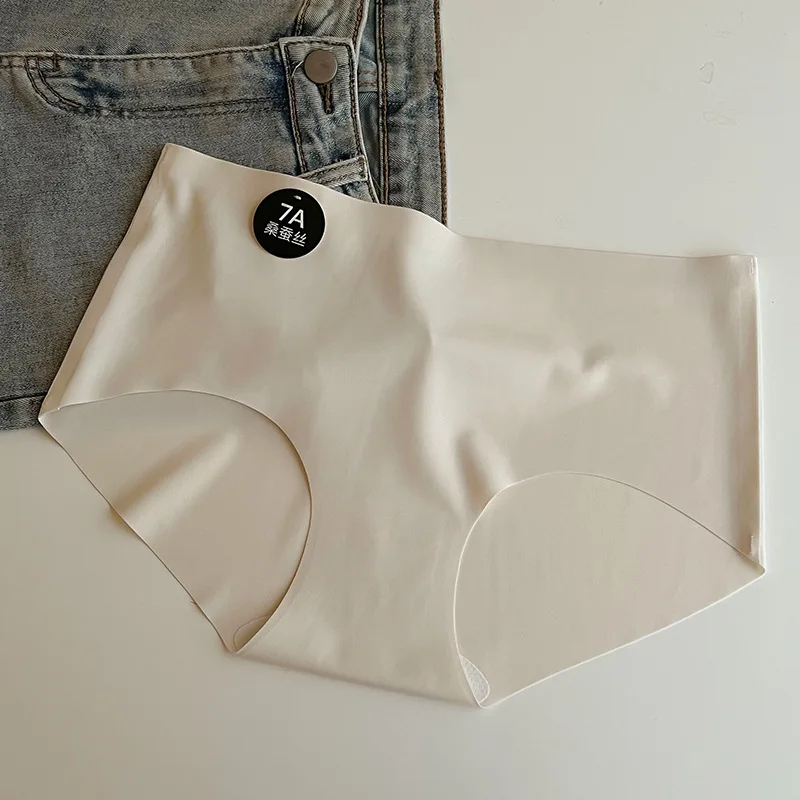 Women's Seamless Silk Gusset Underwear 2-Pack 4