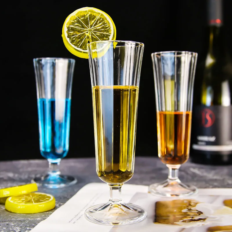 

Crystal glass high leg champagne cup Creative sparkling wine cup High beauty wine cup Foreign wine cup
