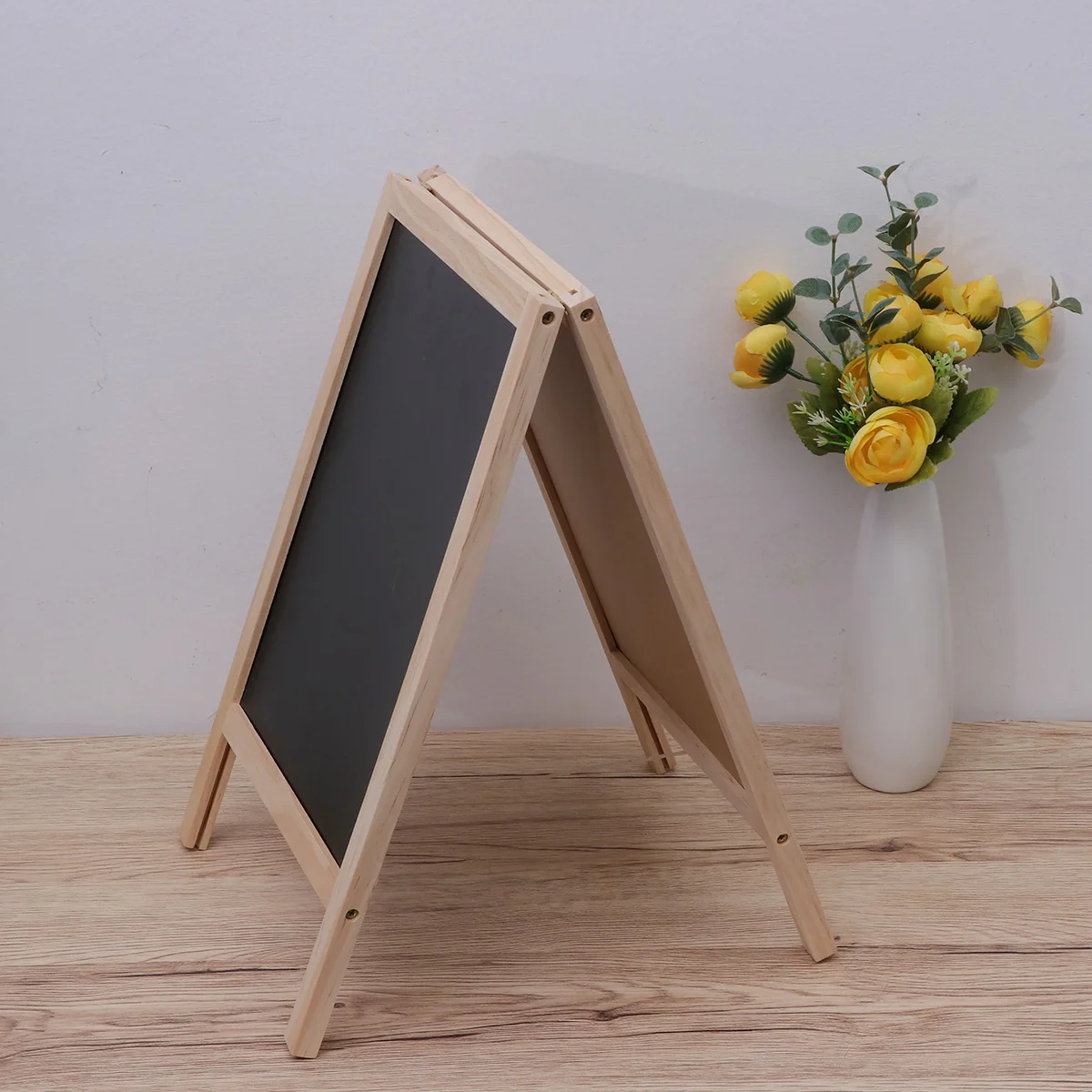 25 * 40 cm Stativ Tafel Mini für Bartheke Kleine Tafel Nachricht Kinder Holz