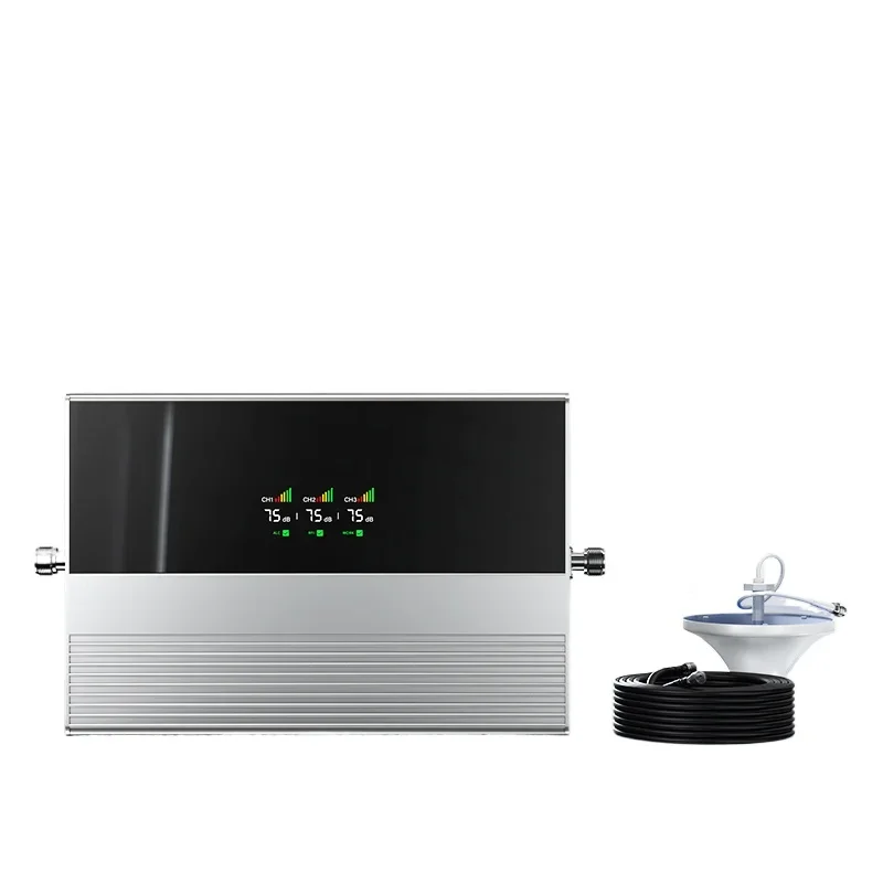 Mobile phone signal amplification enhancer, three-in-one basement signal coverage, mountainous household