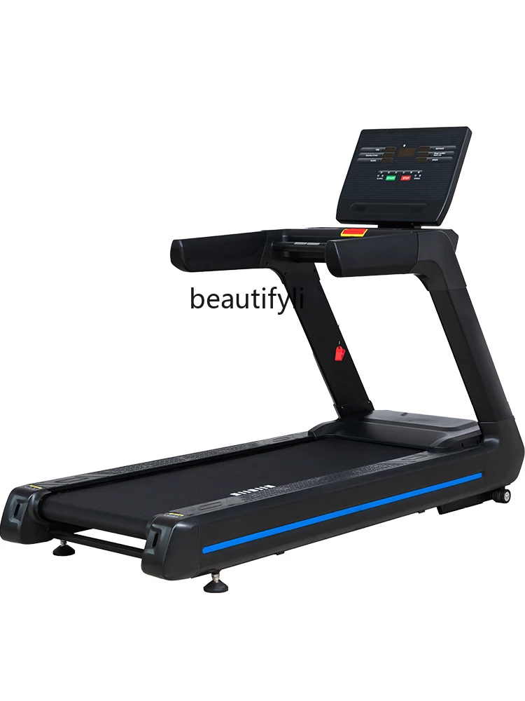 

Large commercial treadmill indoor silent shock absorption multi-function smart button screen treadmill