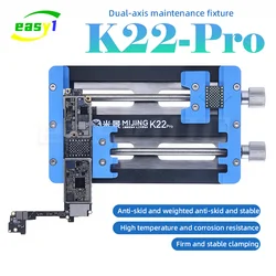 Mijing K22 Pro Universal Maintenance Double Bearing Fixed Platform for Mobile Phone Motherboard CPU NAND Repair Fixture Tool