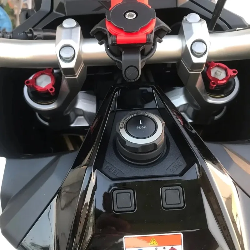 Front Suspension Fork Adjustment Caps Guard Covers Preload For GSXR 600 Honda X-ADV750 CBR600RR CBR1000RR CRF1000L