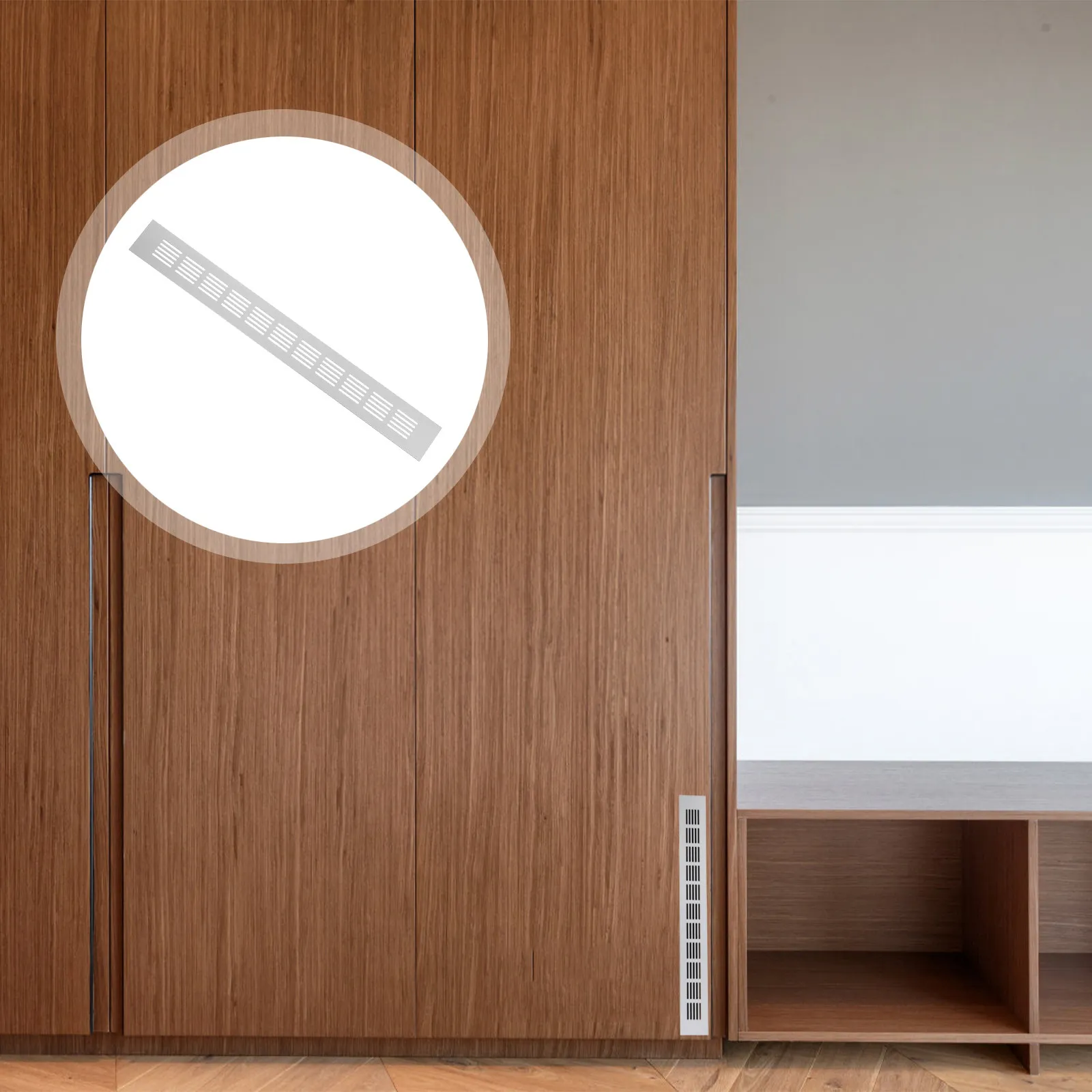 

Вентиляционная решетка для шкафа, прямоугольная, из алюминиевого сплава, с дышащей сеткой, для мебели, вентиляционная решетка-сетка, крышка для вентиляционных отверстий