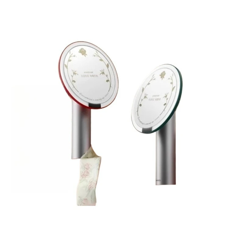

Makeup mirror led with light, small black mirror, dormitory desktop vanity mirror
