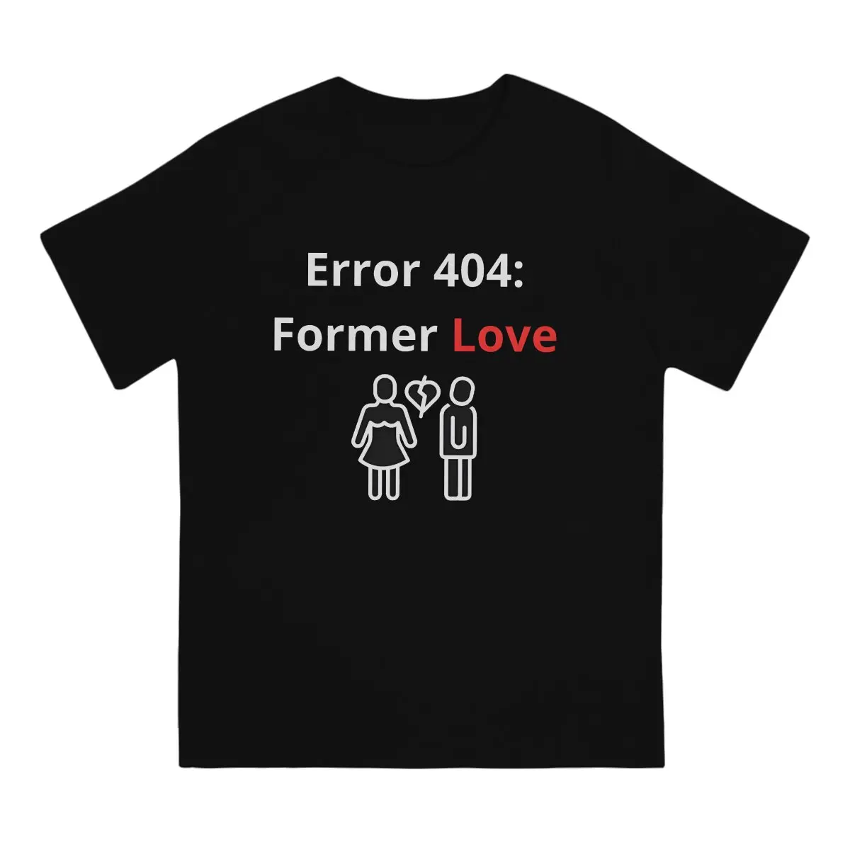 Vintage Former Love IT Specialist Programmer T-Shirts For Men Crew Neck 100% Cotton T Error 404 Short Sleeve T Shirt Clothes