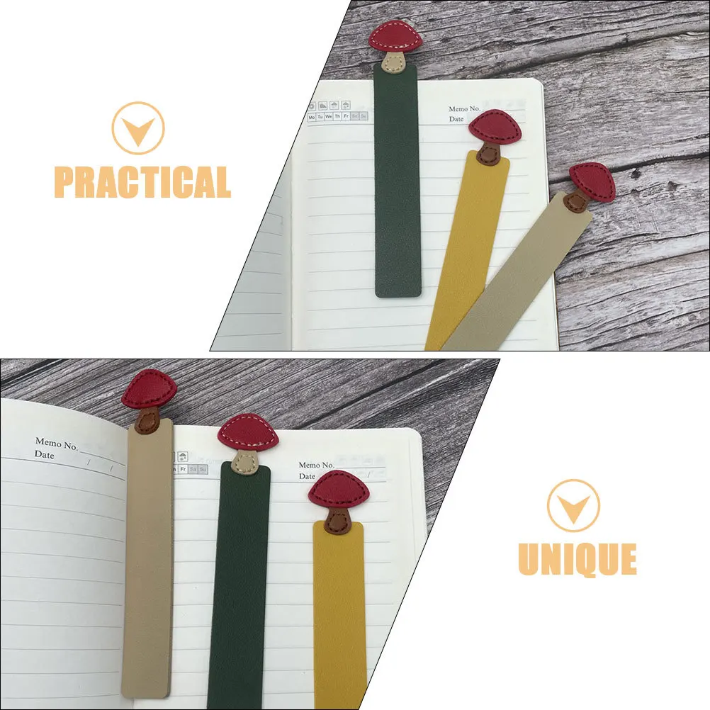 

3Pcs Reusable Artificial Bookmarks Practical Page Markers for Daily Use Artificial Bookmark Book Markers