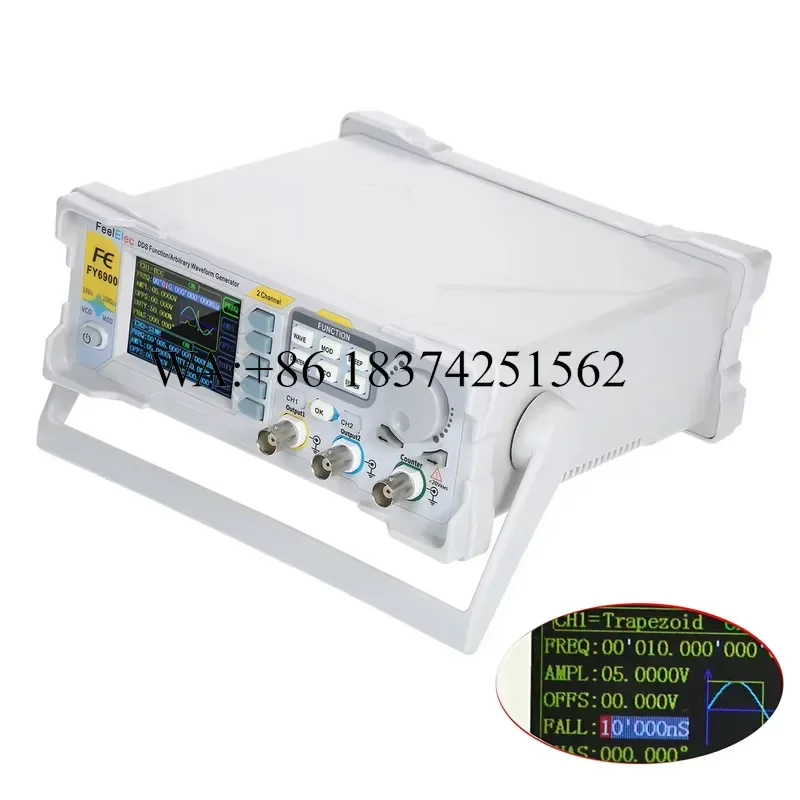Wmwmnu for FY6900 100MHz Dual Channel DDS Function Signal Generator Arbitrary Waveform Pulse Signal Source